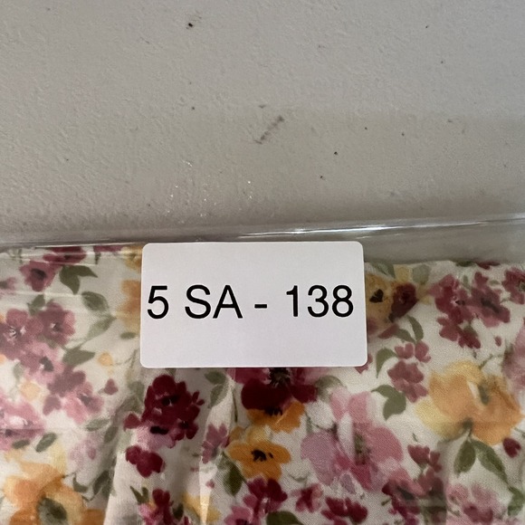 Vermilli Hawaii Dress Womens Small Strappy Sundress Floral Summer Vacation Beach - Picture 8 of 8